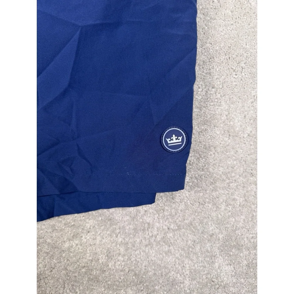 Peter Millar Seaside Swim Trunks Mens Blue Mesh Lined Resort Water Pool XL